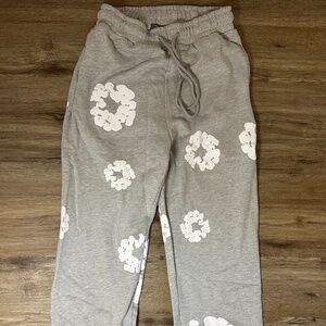 Denim Tears "Printed Cotton Wreath" Sweatpants